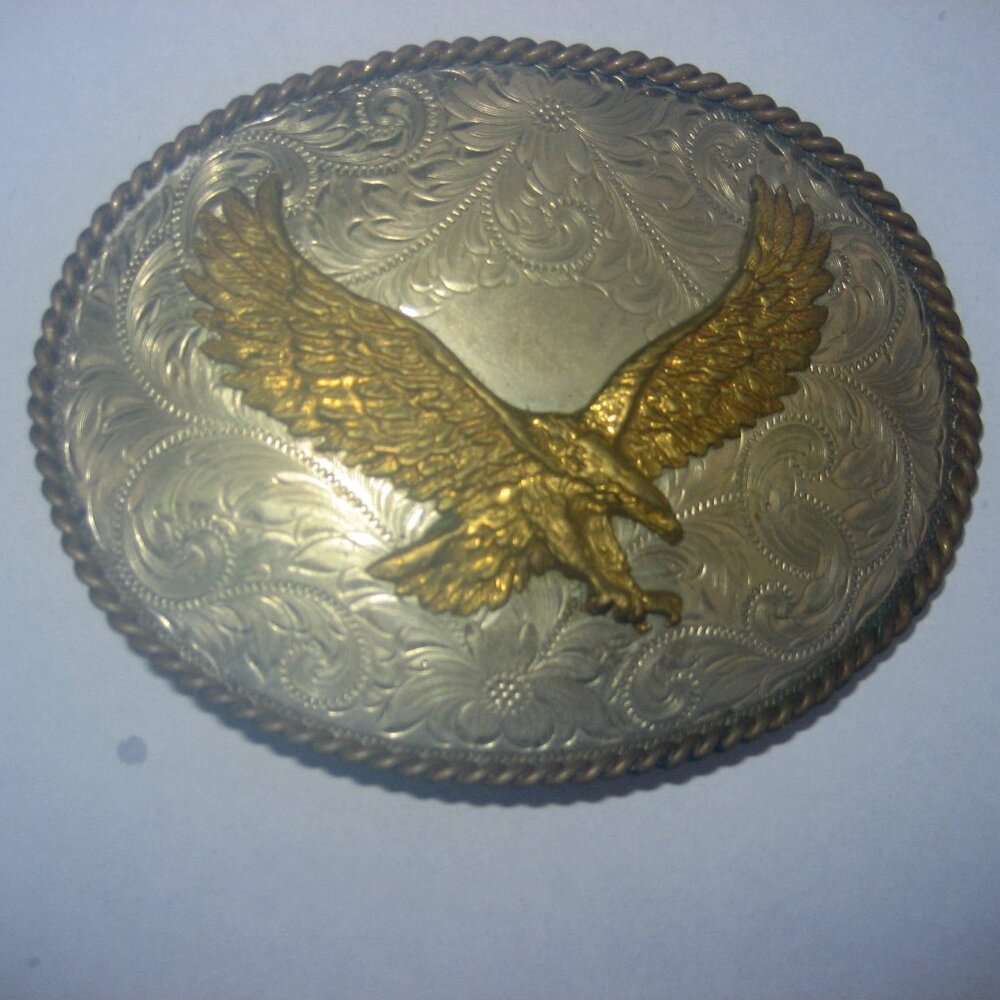 Large Screaming Eagle Belt Buckle